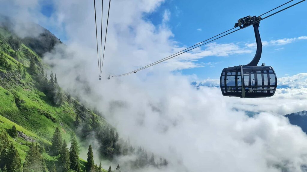 Kitzsteinhorn 3k Connection Gondola Glacier