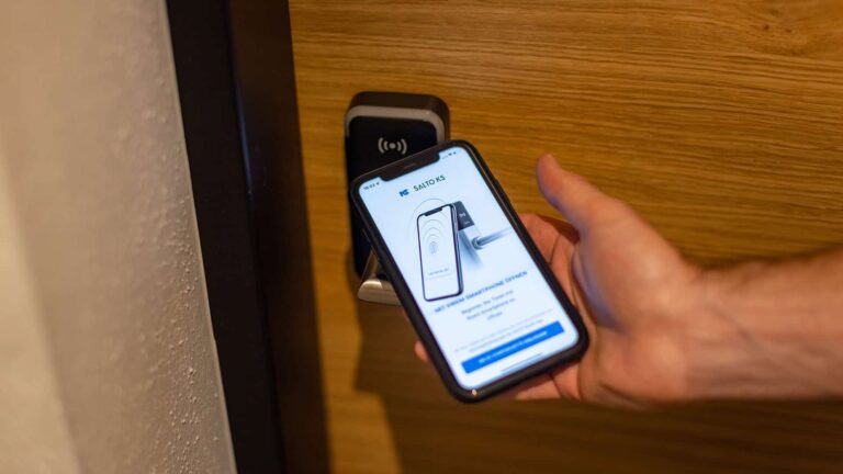 Penthouse Kontaktloser Zugang Checkin eigenem Smartphone